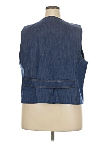 Talbots Denim Vest (view 2)