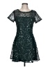 Ignite Evenings 100% Polyester Teal Cocktail Dress Size 10 - photo 1