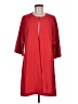 St. John Solid Red Poncho Size 6 - photo 1