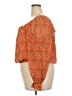 DR2 100% Polyester Orange 3/4 Sleeve Blouse Size XXL - photo 5