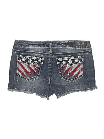 Wallflower Denim Shorts (view 2)