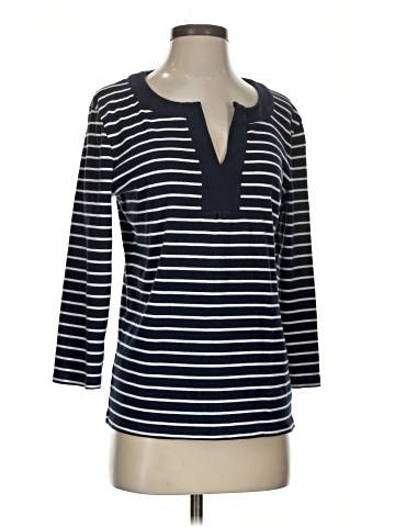 Jones New York Signature Long Sleeve Henley (view 1)
