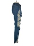 Vibrant M.I.U Print Blue Jeans Size 5 - photo 4