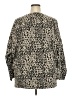 Chico's Animal Print Tan Pullover Sweater Size XXL (4) - photo 2