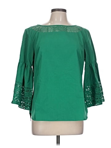 Lauren by Ralph Lauren 3/4 Sleeve Blouse (view 1)