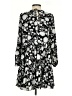 MSK 100% Polyester Print Black Casual Dress Size S - photo 2