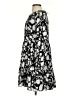 MSK 100% Polyester Print Black Casual Dress Size S - photo 5