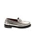 Bobbies 100% Leather Silver Flats Size EU 36 - photo 1
