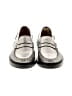 Bobbies 100% Leather Silver Flats Size EU 36 - photo 2