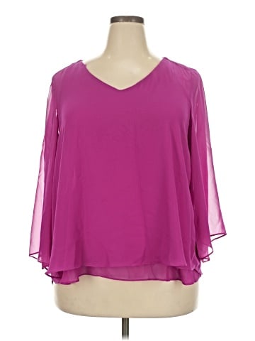 Jennifer Lopez 3/4 Sleeve Blouse (view 1)