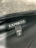 Express 100% Polyester Solid Black Cocktail Dress Size M - photo 7