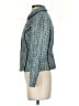 White House Black Market Tweed Teal Jacket Size 4 (petite) - photo 5