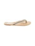 Rocket Dog Gold Flip Flops Size 9 - photo 1