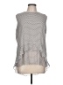 Ellen Tracy 100% Polyester Gray Sleeveless Blouse Size L - photo 1
