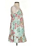 Everly 100% Polyester Floral Green Cocktail Dress Size S - photo 4