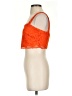Topshop 100% Polyester Orange Tank Top Size 4 - photo 5