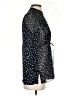 George 100% Polyester Polka Dots Black Long Sleeve Blouse Size XS - photo 4