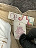Op Solid Tan Khaki Shorts Size 5 - photo 3