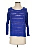 August Silk Blue Pullover Sweater Size S - photo 1