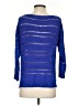 August Silk Blue Pullover Sweater Size S - photo 2