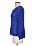 August Silk Blue Pullover Sweater Size S - photo 5