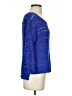 August Silk Blue Pullover Sweater Size S - photo 4