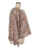 IZOD 100% Cotton Paisley Brown Long Sleeve Blouse Size 2X - photo 4