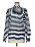 J.Crew 100% Cotton Stripes Blue Long Sleeve Button-Down Shirt Size 6 - photo 1