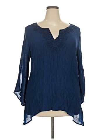 Zac & Rachel 3/4 Sleeve Blouse (view 1)