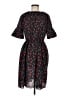 GU Paisley Black Casual Dress Size M - photo 1