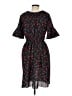 GU Paisley Black Casual Dress Size M - photo 2