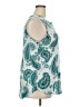 Dept222 Paisley Teal Sleeveless Blouse Size 2X - photo 4