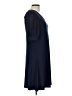 MSK Solid Blue Casual Dress Size L (estimated) - photo 4