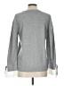 Ann Taylor LOFT Gray Sweatshirt Size L - photo 2