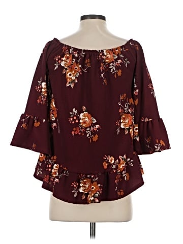 Moa Moa 3/4 Sleeve Blouse (view 2)