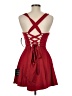 Lulus Solid Red Cocktail Dress Size M - photo 2