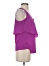 Cynthia Steffe 100% Polyester Purple Sleeveless Blouse Size XS - photo 4