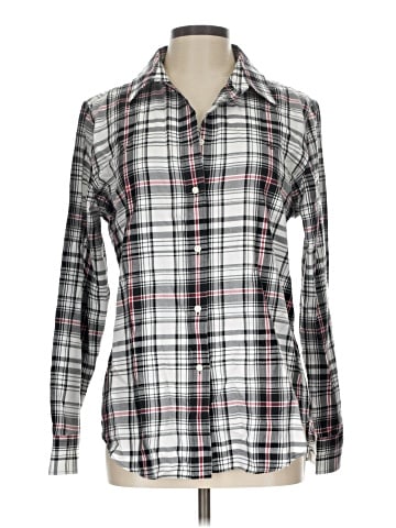Lauren by Ralph Lauren Long Sleeve Button-Down Shirt (view 1)