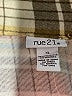 rue21 Color Block Ivory Long Sleeve Blouse Size XL - photo 7