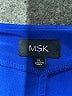 MSK Solid Blue Casual Dress Size XL - photo 7