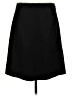 Theory Solid Black Wool Skirt Size 10 - photo 2