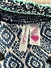 Japna Kids 100% Polyester Print Teal Shorts Size 12 - photo 3
