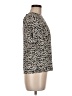 Whistles Animal Print Ivory Short Sleeve Blouse Size M - photo 4