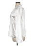 Intempo Metallic Silver Long Sleeve Blouse Size XL - photo 5