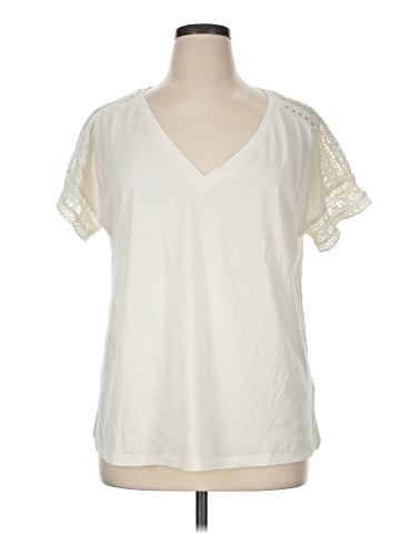 Lauren by Ralph Lauren Short Sleeve Top (view 1)