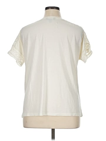 Lauren by Ralph Lauren Short Sleeve Top (view 2)
