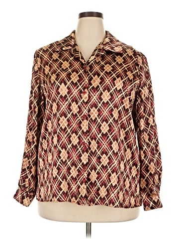 Joan Leslie Long Sleeve Blouse (view 1)