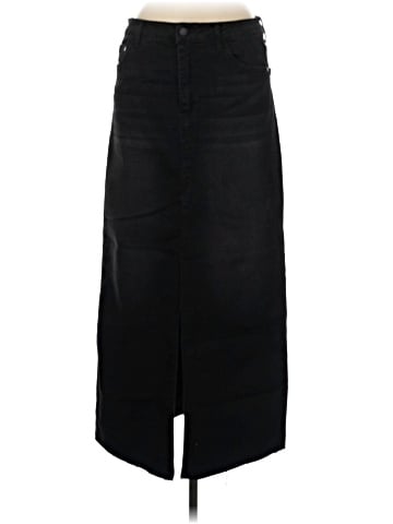 OAT Denim Skirt (view 1)