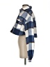 Mable 100% Polyester Plaid Blue Jacket Size S - photo 5