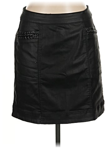 White House Black Market Faux Leather Skirt (view 1)